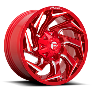 18x9 Fuel Offroad Wheels D754 Reaction 5x114.3/5x127 1 Offset 78 Centerbore Candy Red