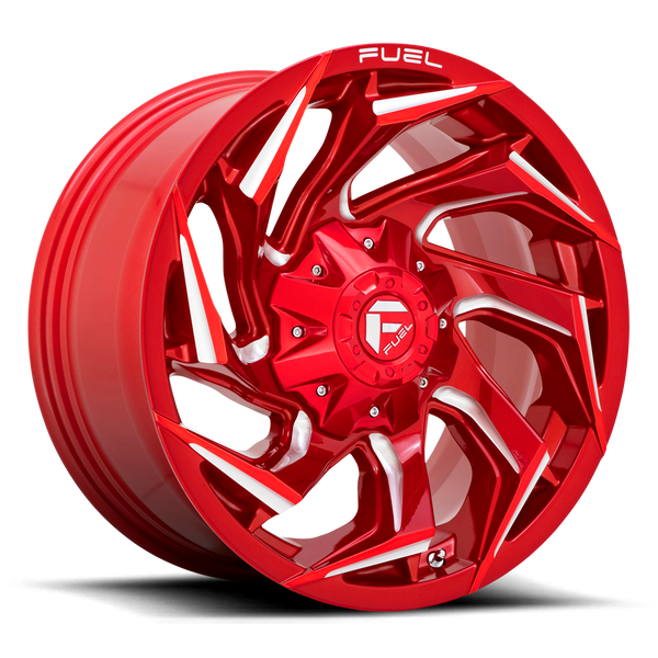 18x9 Fuel Offroad Wheels D754 Reaction 5x114.3/5x127 1 Offset 78 Centerbore Candy Red