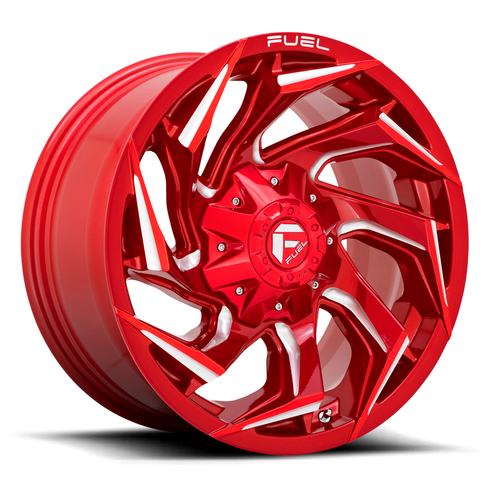 18x9 Fuel Offroad Wheels D754 Reaction 5x114.3/5x127 1 Offset 78 Centerbore Candy Red