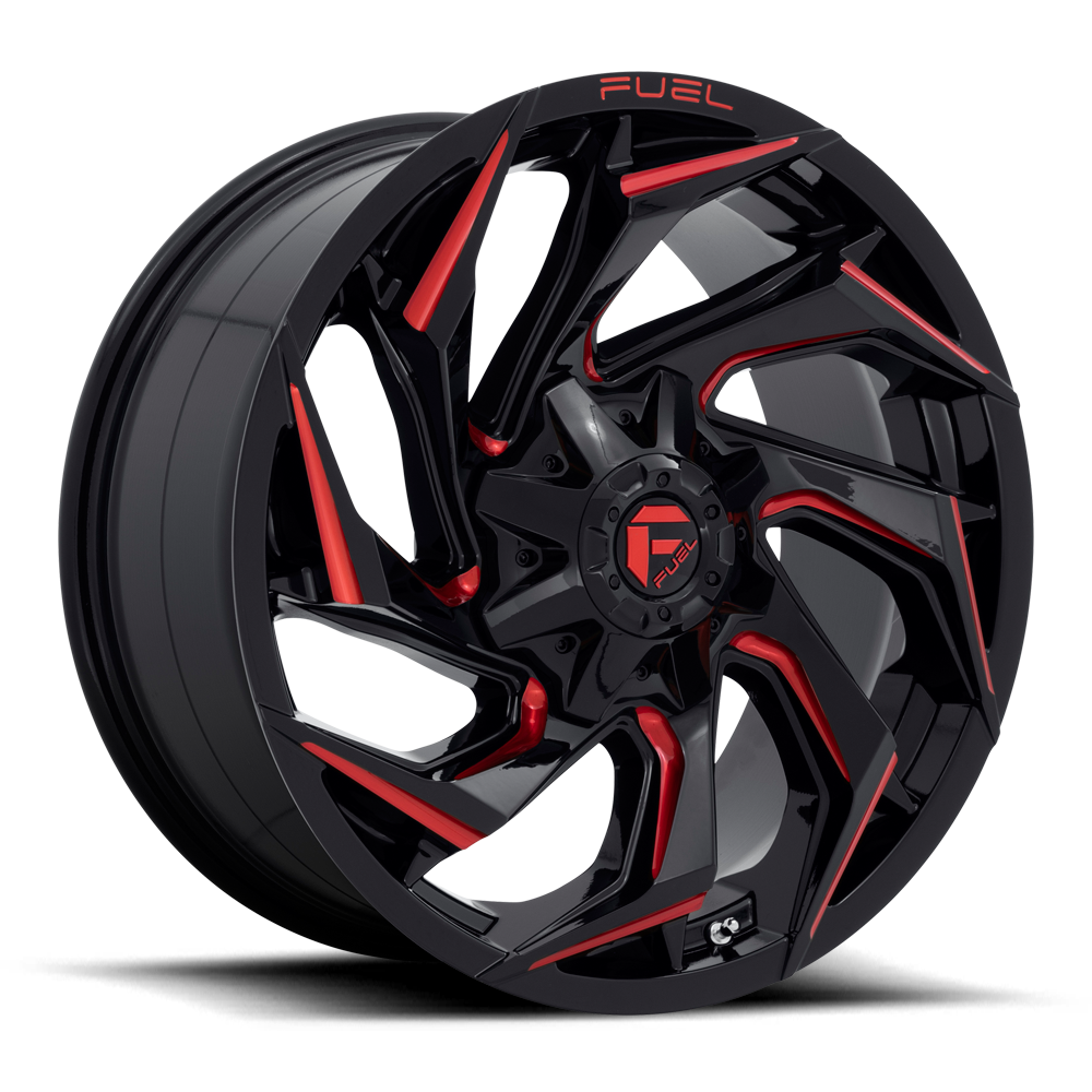 20x9 Fuel Offroad Wheels D755 Reaction 5x114.3/5x127 20 Offset 78 Centerbore Gloss Black