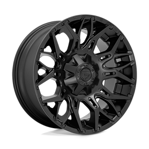 20x10 Fuel Offroad Wheels D772 Twitch 8x165.1 -18 Offset 125.2 Centerbore Blackout