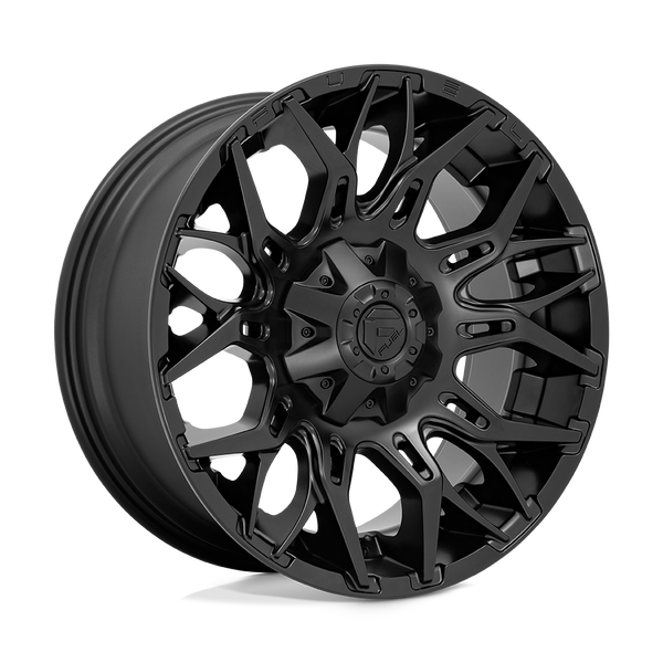 20x10 Fuel Offroad Wheels D772 Twitch 8x165.1 -18 Offset 125.2 Centerbore Blackout