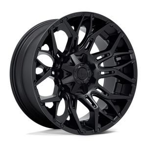 22x10 Fuel Offroad Wheels D772 Twitch 8x170 -18 Offset 125.1 Centerbore Blackout