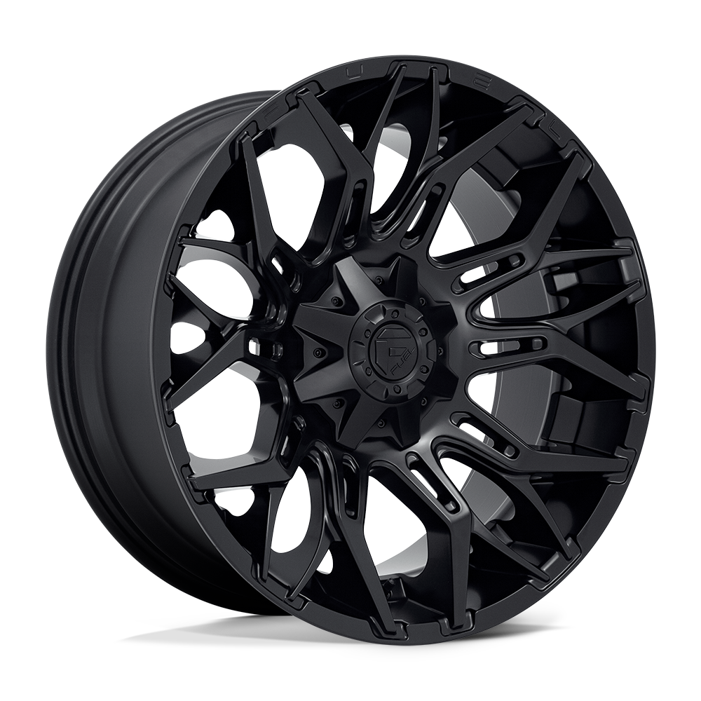 22x10 Fuel Offroad Wheels D772 Twitch 8x170 -18 Offset 125.1 Centerbore Blackout