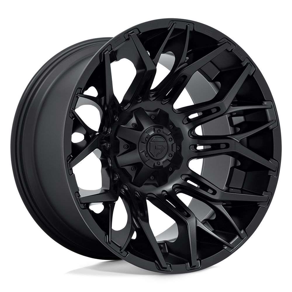 22x12 Fuel Offroad Wheels D772 Twitch 5x139.7/5x150 -44 Offset 110.2 Centerbore Blackout