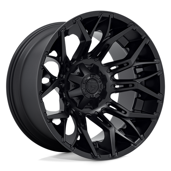 22x12 Fuel Offroad Wheels D772 Twitch 5x114.3/5x127 -44 Offset 78 Centerbore Blackout