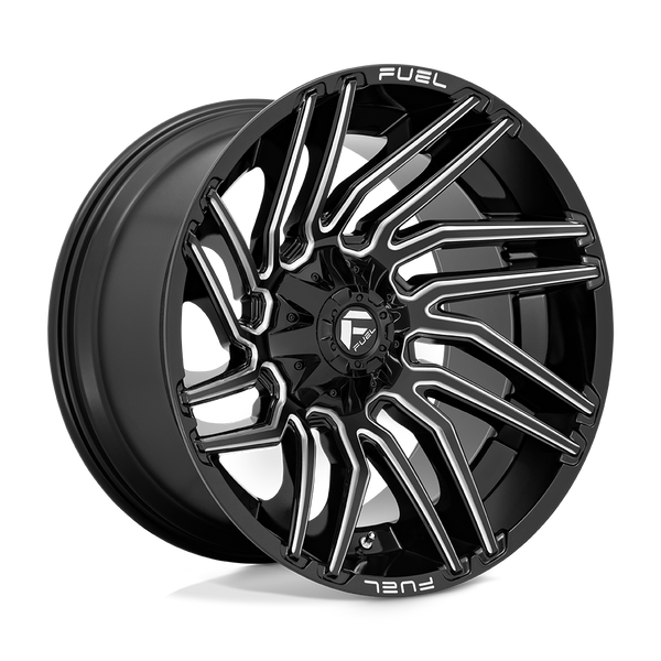 22x12 Fuel Offroad Wheels D773 Typhoon 5x139.7/5x150 -44 Offset 110.2 Centerbore Gloss Black