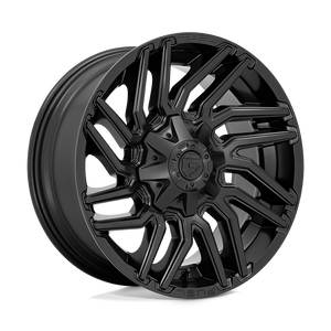 20x9 Fuel Offroad Wheels D775 Typhoon 8x180 1 Offset 124.3 Centerbore Matte Black