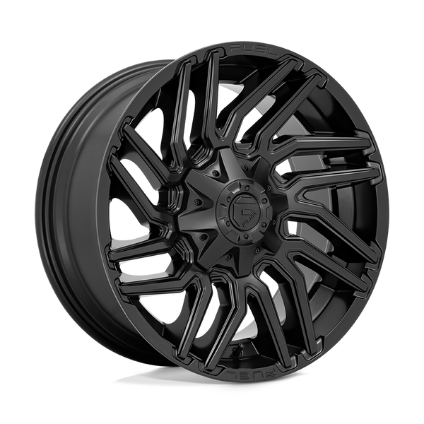 20x9 Fuel Offroad Wheels D775 Typhoon 8x180 1 Offset 124.3 Centerbore Matte Black