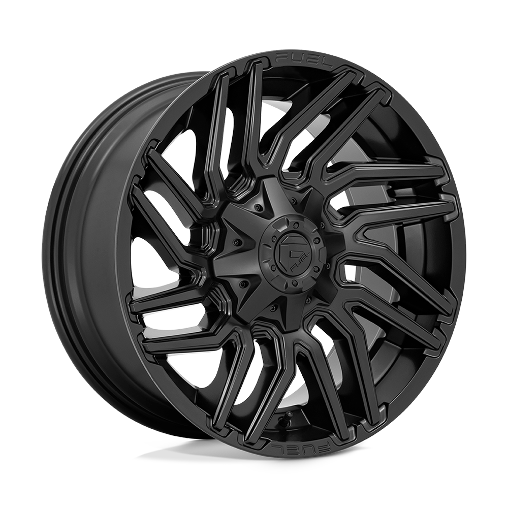 20x9 Fuel Offroad Wheels D775 Typhoon 8x180 1 Offset 124.3 Centerbore Matte Black