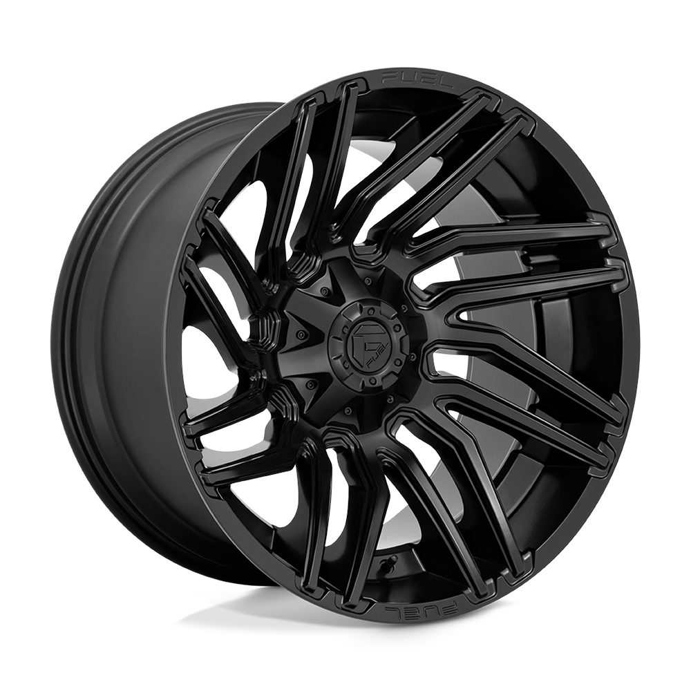 22x12 Fuel Offroad Wheels D775 Typhoon 5x114.3/5x127 -44 Offset 78 Centerbore Matte Black