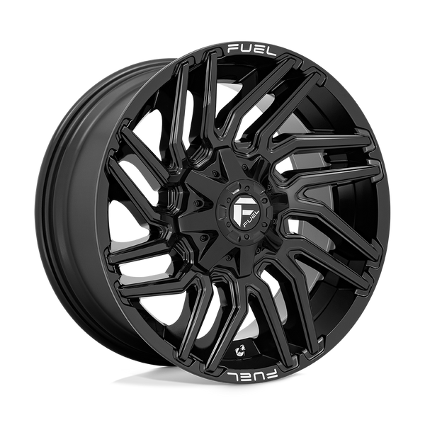 20x9 Fuel Offroad Wheels D776 Typhoon 8x170 1 Offset 125.1 Centerbore Gloss Black