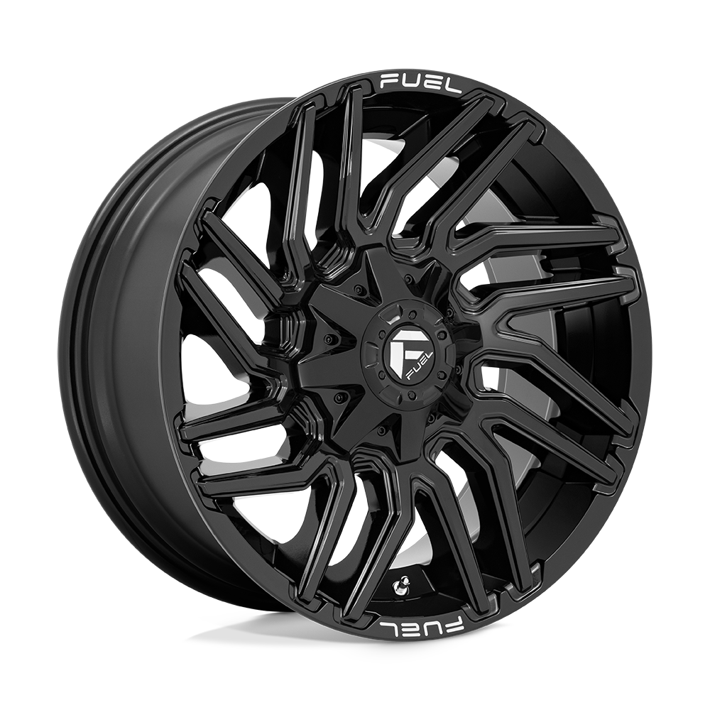 20x9 Fuel Offroad Wheels D776 Typhoon 8x170 1 Offset 125.1 Centerbore Gloss Black