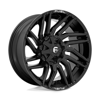 22x10 Fuel Offroad Wheels D776 Typhoon 8x165.1 -18 Offset 125.2 Centerbore Gloss Black