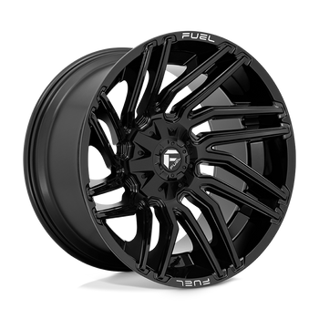 22x12 Fuel Offroad Wheels D776 Typhoon 5x139.7/5x150 -44 Offset 110.2 Centerbore Gloss Black