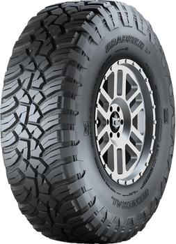 35X12.50R17/10 General Tires Grabber X3  Tires 121Q  Mud Terrain All Season