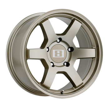 16x8  Level 8 Wheels Mk6 Matte Bronze -10  offset  106.1  hub