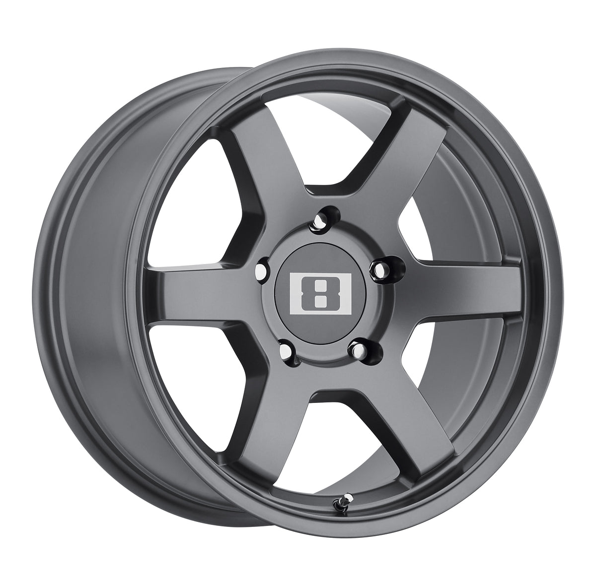 17x8 Level 8 Wheels Mk6 Matte Gunmetal 0 offset 71.5 hub – Need 4 Speed ...