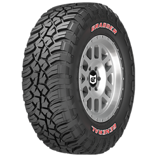 37X12.50R18/10 General Tires Grabber X3  Tires 128Q  Mud Terrain All Season