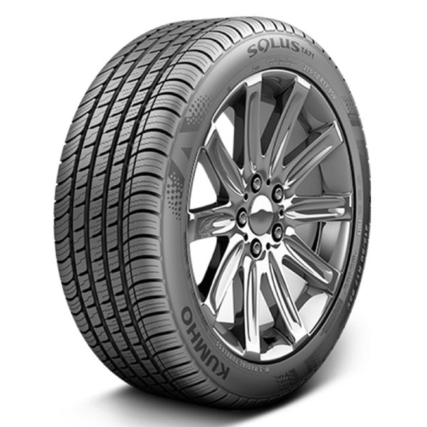 245/40R17 Kumho Tires Solus TA71  Tires 91W 500AAA Performance All Season