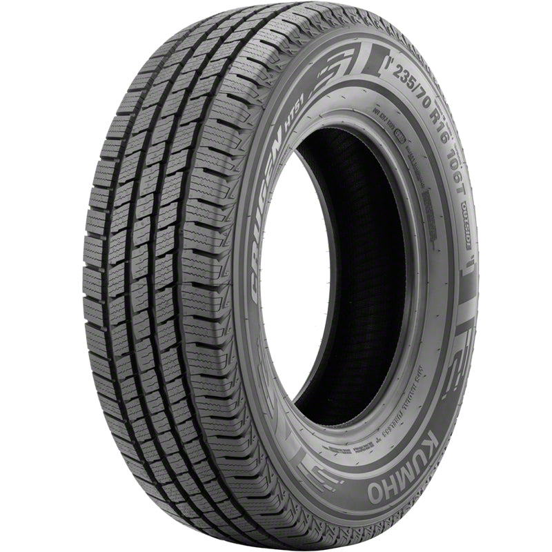 255/70R17 Kumho Tires Crugen HT51  Tires 112T 720AA Touring All Weather