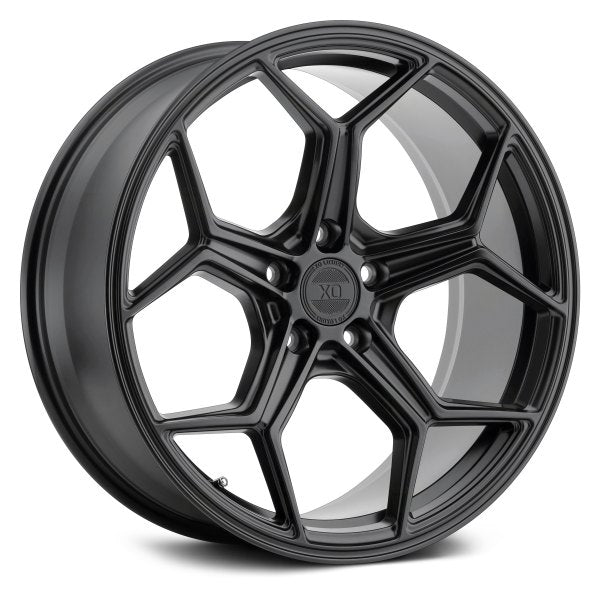 22x9 5x114.3 XO Wheels Helsinki Matte Black 25 offset 76.1 hub