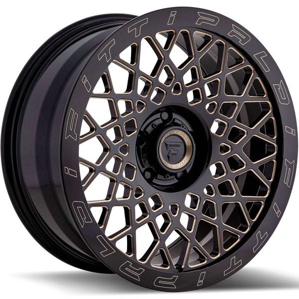 20x9 Fittipaldi Offroad Wheels FTF04 X-Trail 5x5 +06 Offset 71.5 Hub Bronze