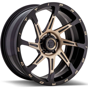 20x9 Fittipaldi Offroad Wheels FTF06 X-Trail 5x5 +06 Offset 71.5 Hub Bronze