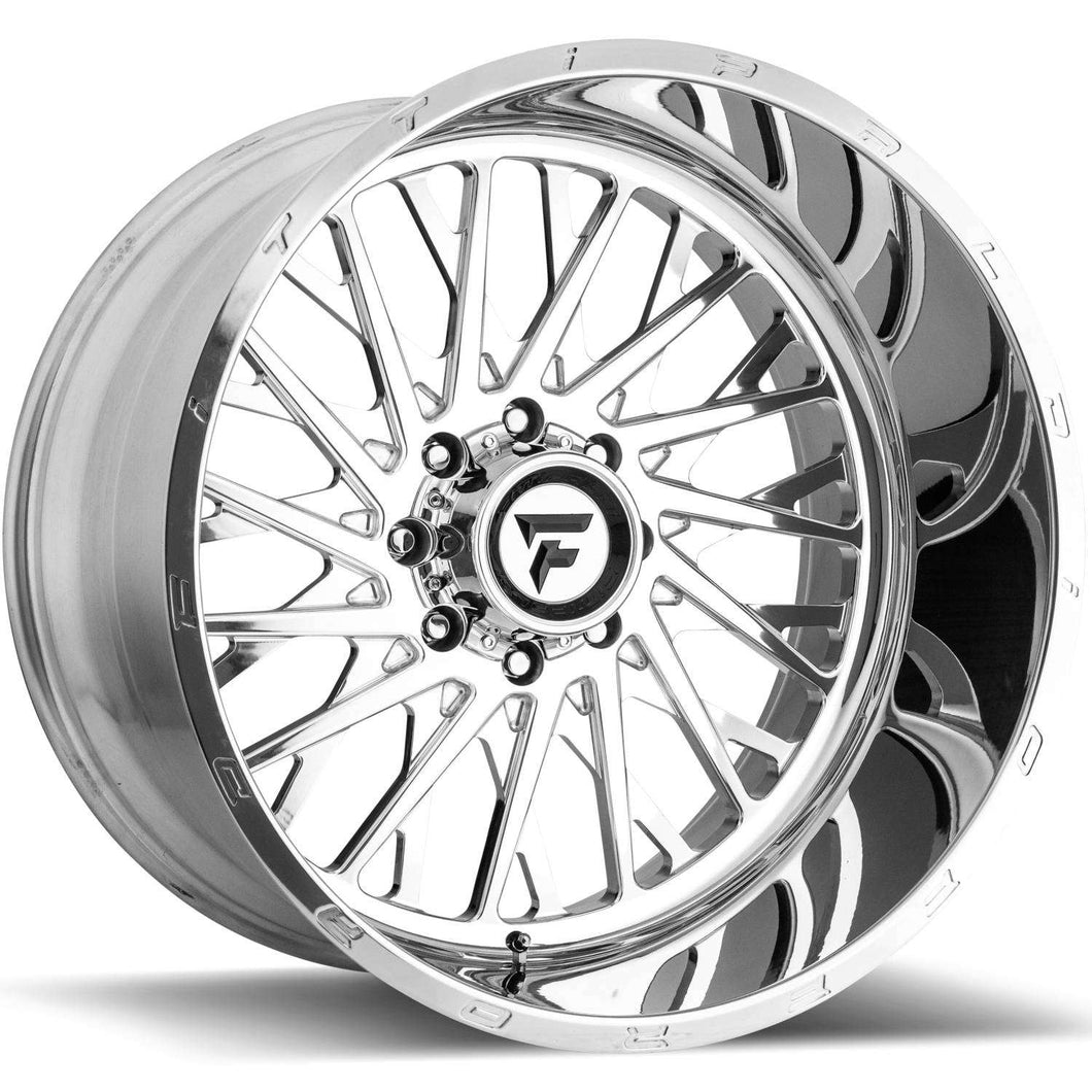 24x12 Fittipaldi Offroad Wheels FTF08 Alpha 8x170 -51 Offset 125.2 Hub Polished