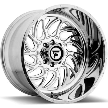 24x14 Fittipaldi Offroad Wheels FTF09 Alpha 8x6.5 -76 Offset 125.2 Hub Polished