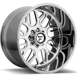 22x12 Fittipaldi Offroad Wheels FTF14 Alpha 8x170 -51 Offset 125.2 Hub Polished