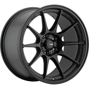 18x8.5 Konig Wheels 57B Dekagram 5x120 +32 Offset 72.60 Hub Matte Black