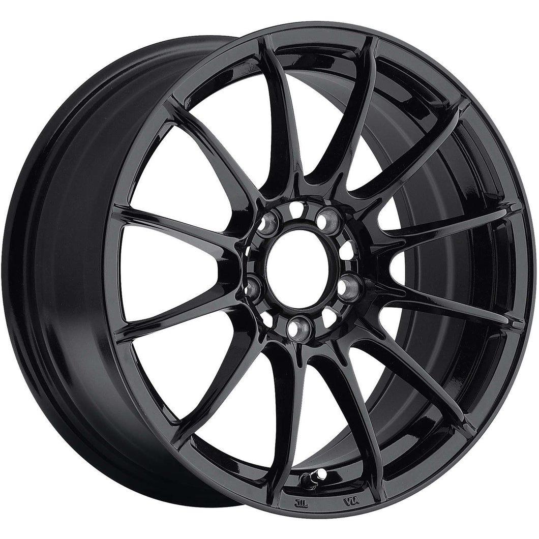 15x8 Konig Wheels 39B Dial In 4x100 +25 Offset 73.00 Hub Gloss Black