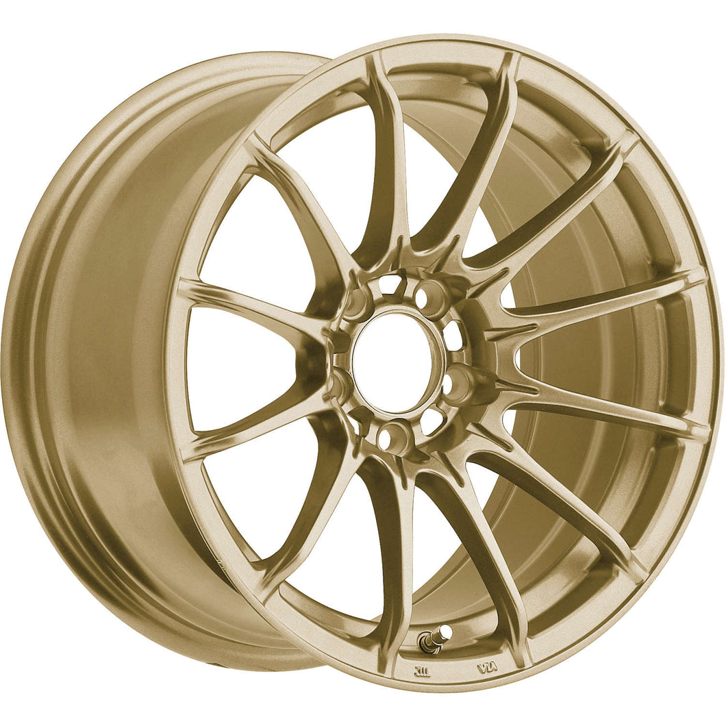 15x7 Konig Wheels 39G Dial In 4x100 +35 Offset 73.00 Hub Gloss Gold