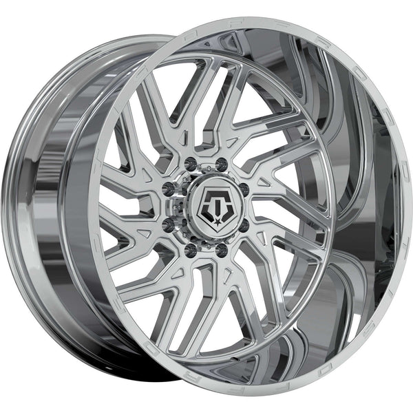 24x12 TIS Wheels 544C 8x170 -44 Offset 125.2 Hub Chrome