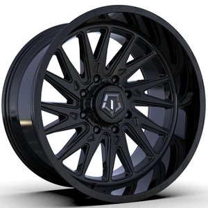 20x12 TIS Wheels 547B 5x150 -44 Offset 110.2 Hub Gloss Black