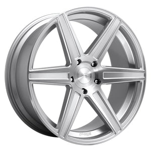 20x9 5x115 Niche Wheels M241 Carina Anthracite And Brushed Tinted Clear 18 offset 71.5 hub