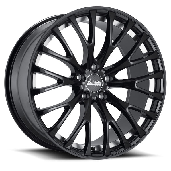 18x8 Advanti Racing Wheels 77B Fastoso 5x112 +35 Offset 66.60 Hub Matte Black