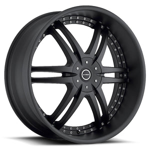 26x10 Strada Wheels Denaro 6x135 15 ET 87.1 hub - Stealth Black