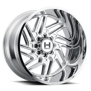 Hostile Offroad Wheels Jigsaw 20x10 6x135 -19 Offset 87 Hub Armor Plated Finish