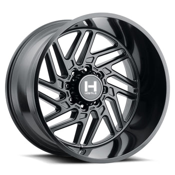 Hostile Offroad Wheels Jigsaw 20x12 8x180 -44 Offset 125.2 Hub Asphalt Finish