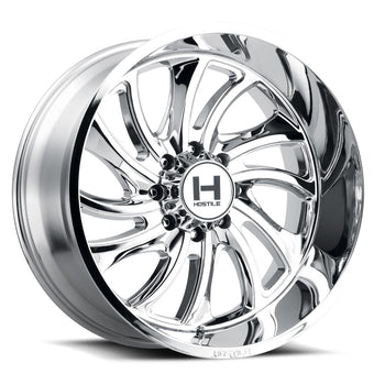 Hostile Offroad Wheels Demon 24x12 6x139.7 -56 Offset 106.1 Hub Armor Plated Finish