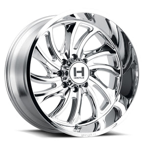 Hostile Offroad Wheels Demon 24x14 6x139.7 -76 Offset 106.1 Hub Armor Plated Finish