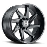 Hostile Offroad Wheels Dagr 24x12 8x170 -76 Offset 125.2 Hub Asphalt Finish