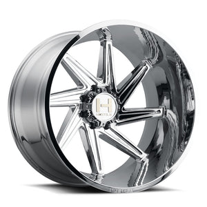 Hostile Offroad Wheels Dagr 26x16 8x180 -101 Offset 125.2 Hub Armor Plated Finish