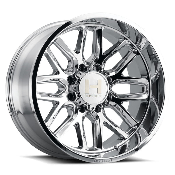 Hostile Offroad Wheels Vulcan 22x10 6x139.7 -25 Offset 106.1 Hub Armor Plated Finish