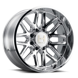 Hostile Offroad Wheels Vulcan 24x12 6x139.7 -44 Offset 106.1 Hub Armor Plated Finish