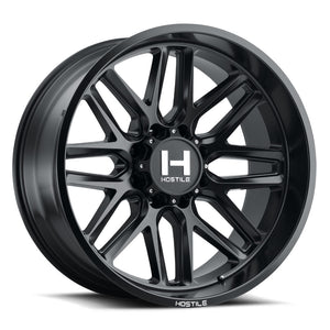 Hostile Offroad Wheels Vulcan 20x12 6x135 -44 Offset 87 Hub Asphalt Finish