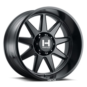 Hostile Offroad Wheels Omega 20x12 5X150 -44 Offset 110 Hub Asphalt Finish