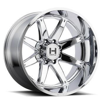 Hostile Offroad Wheels Alpha 24x14 6x139.7 -76 Offset 106.1 Hub Armor Plated Finish